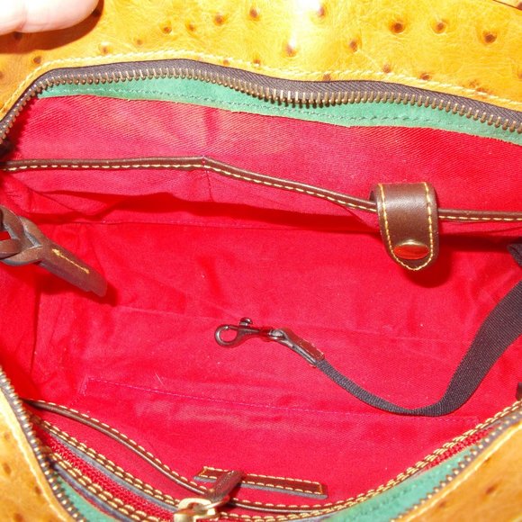Dooney & Bourke Ostrich Handbag - Picture 10 of 11